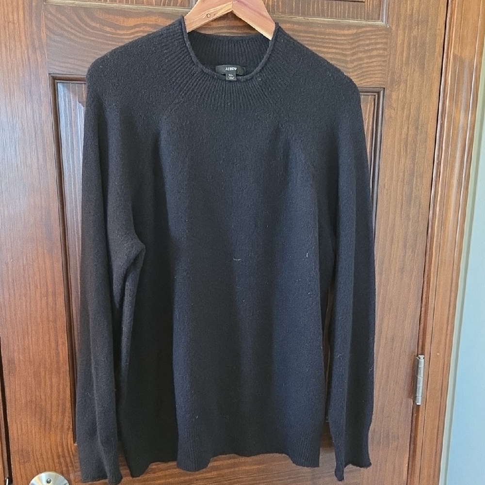 J. Crew Women's Black Crewneck Jumper